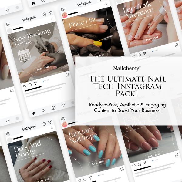 The Ultimate Nail Tech Instagram Content Pack