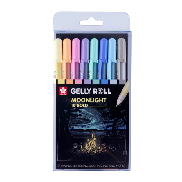 Sakura Gelly Roll Moonlight Pastel set 8 colours