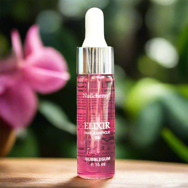 NEW Elixir - Nail and Cuticle Oil - Bubblegum - 15ml