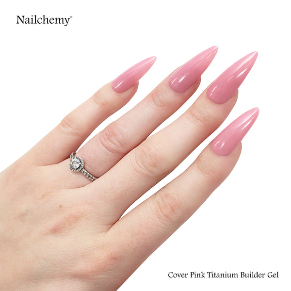 Cover Pink - Titanium - Soak Off Builder Gel - 17g