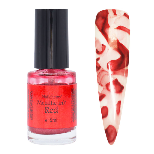 Metallic Ink - Red - 5ml