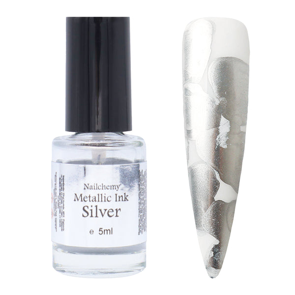 Metallic Ink - Silver - 5ml