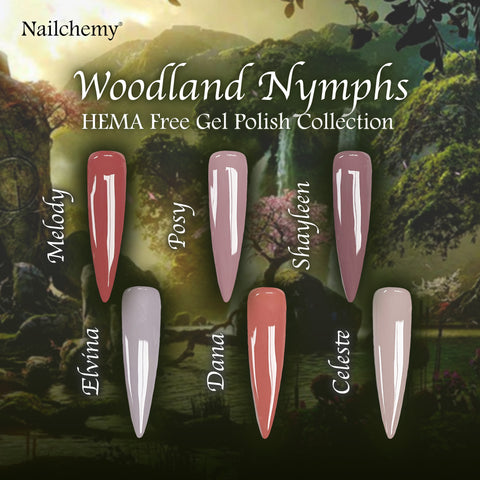 Woodland Nymphs - HEMA Free Gel Polish - Full Set