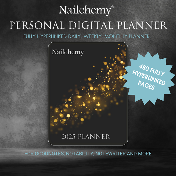 Nailchemy 2025 Personal Digital Planner