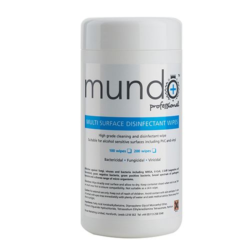 Mundo Surface Disinfectant Wipes 100