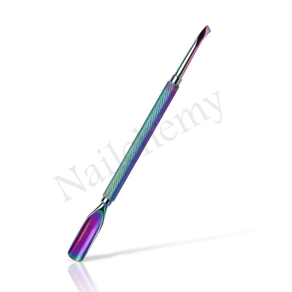 Nailchemy Cuticle Pusher/Knife (Rainbow)