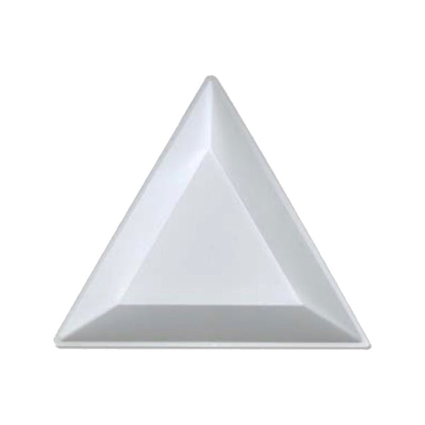 Triangular Glitter Nail Art Catch Tray x 2