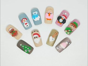 ONLINE Winter 4D Gel (Plasteline) - Nail Art Course with Carla Mitchell